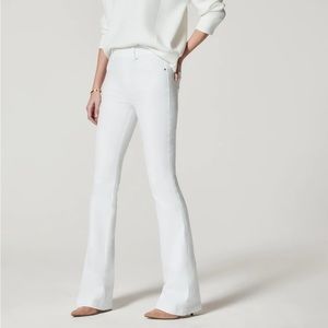 Spanx white pants with boot cut sz xl